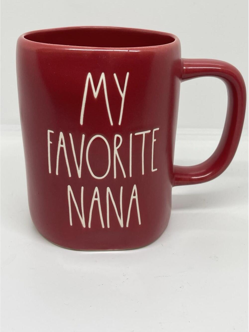 Rae Dunn by Magenta  MY FAVORITE NANA Coffee Mug Cup Ceramic